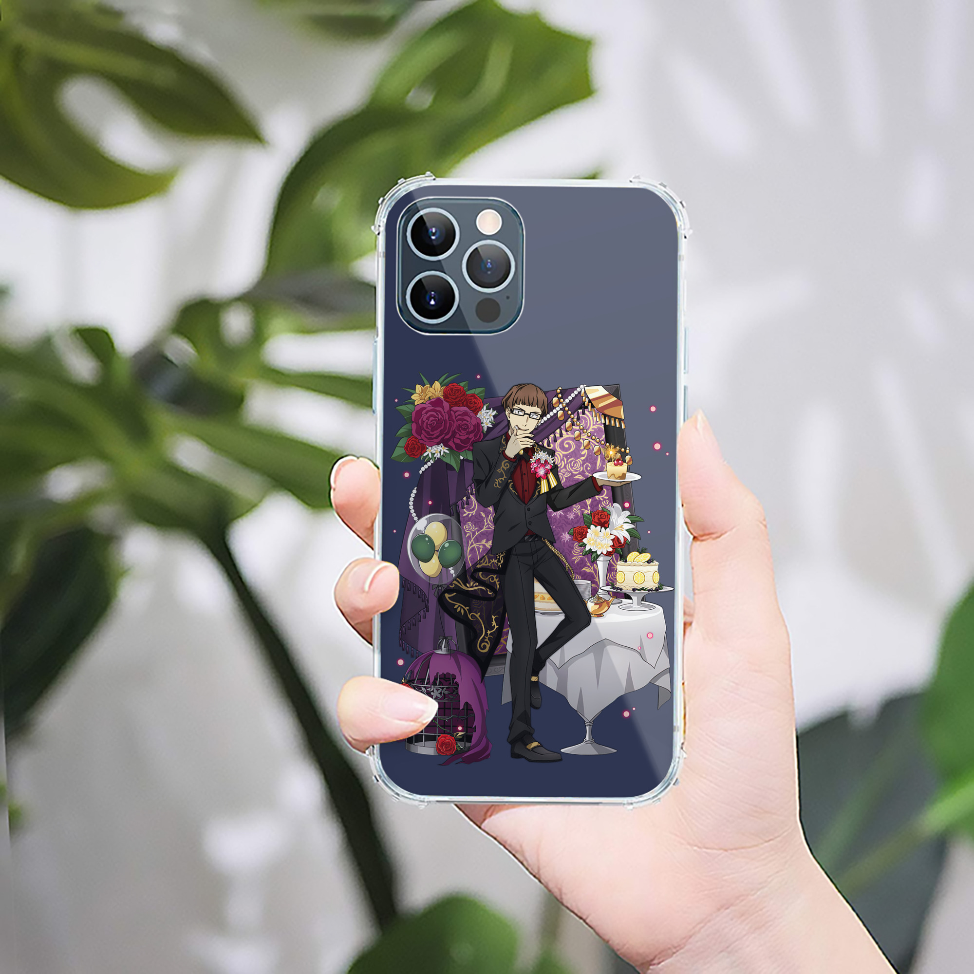 （画像用） 文豪ストレイドッグス Bungo Stray Dogs 【iPhone 12シリーズ対応】透明スマホケース（クリアソフトケース）